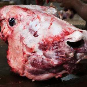 Beef head (cabeza) per lb